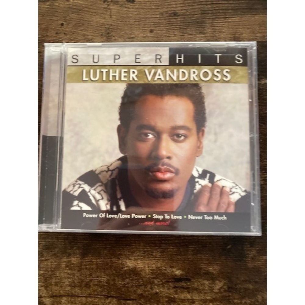 Luther Vandross Super Hits CD Sony BMG 88697053112 Never Too Much Power Of Love